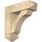 Ekena Millwork Legacy Arts and Crafts Rough Sawn Bracket w/ Offset Brace, Douglas Fir, 6"W x 18"D x 18"H BKT0604X18X18LEC03RDF - alternate 1
